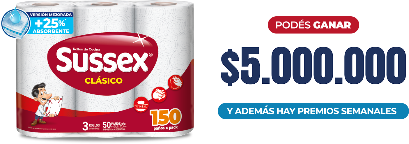 Sussex — Absorbe todo